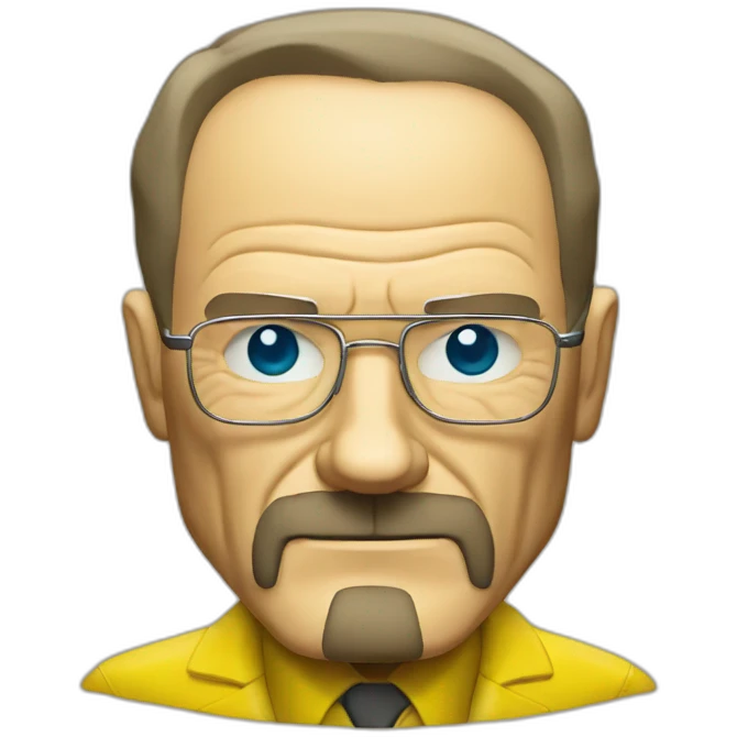 Walter White yellow suit emoji