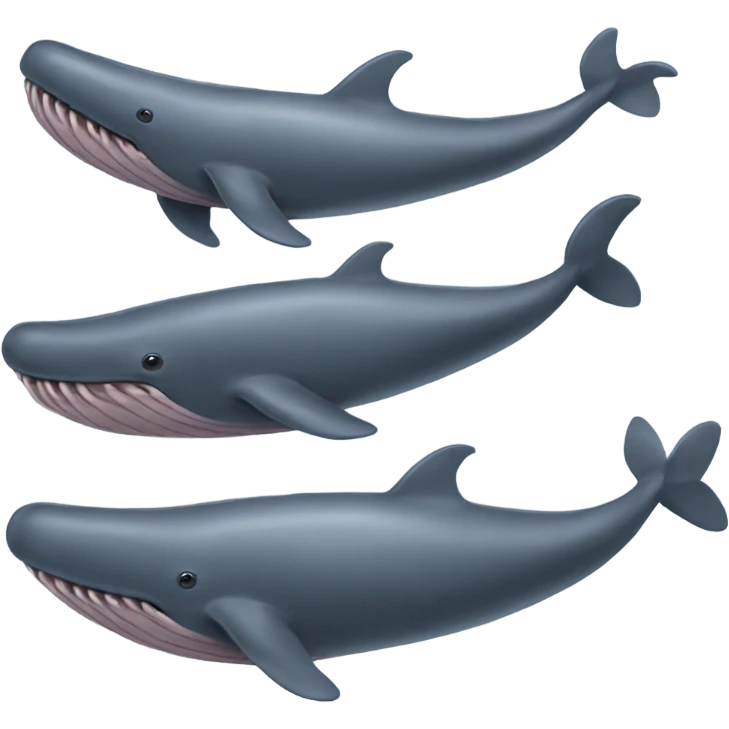 Sperm whale emoji