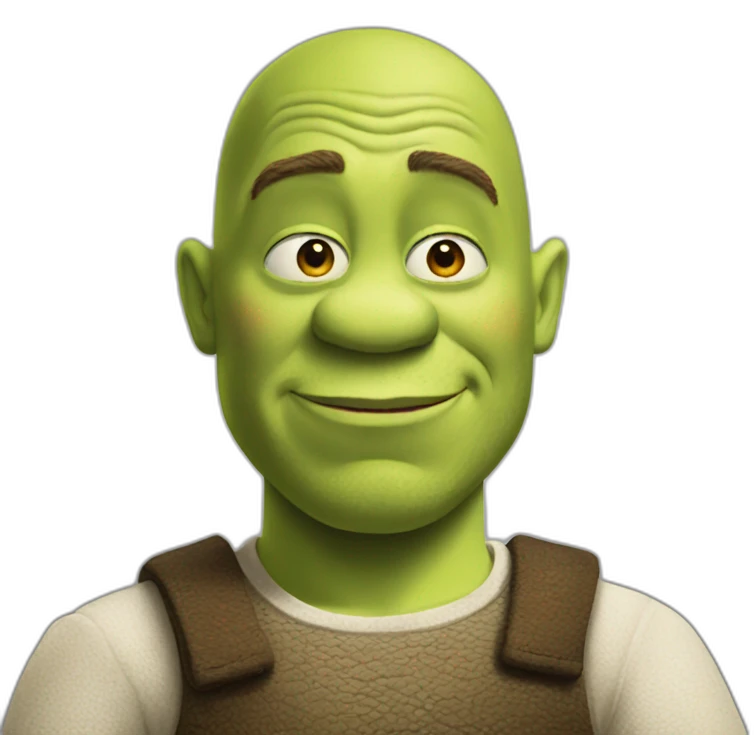 white-shrek emoji | AI Emoji Generator