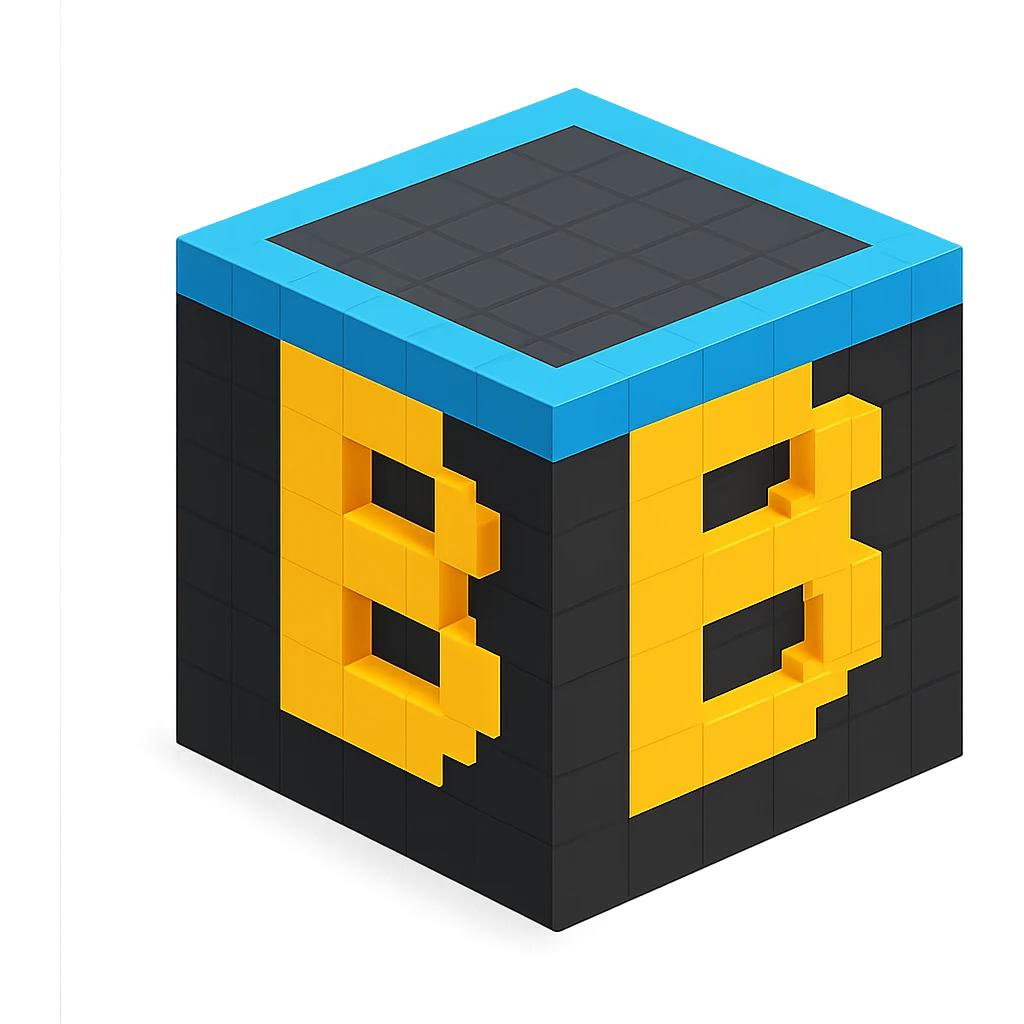 Cube Black emoji