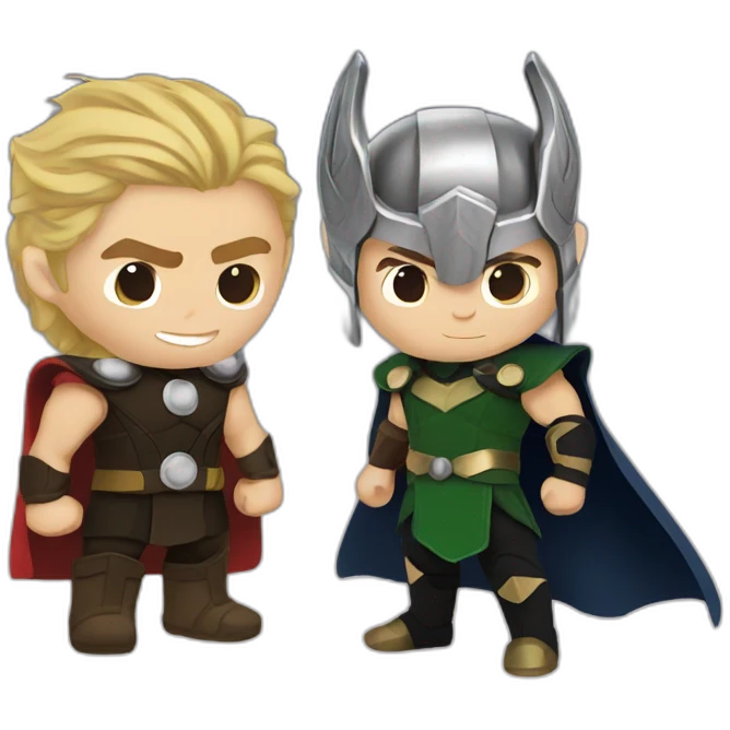 Thor and loki emoji