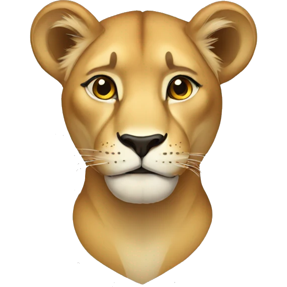 Lioness emoji