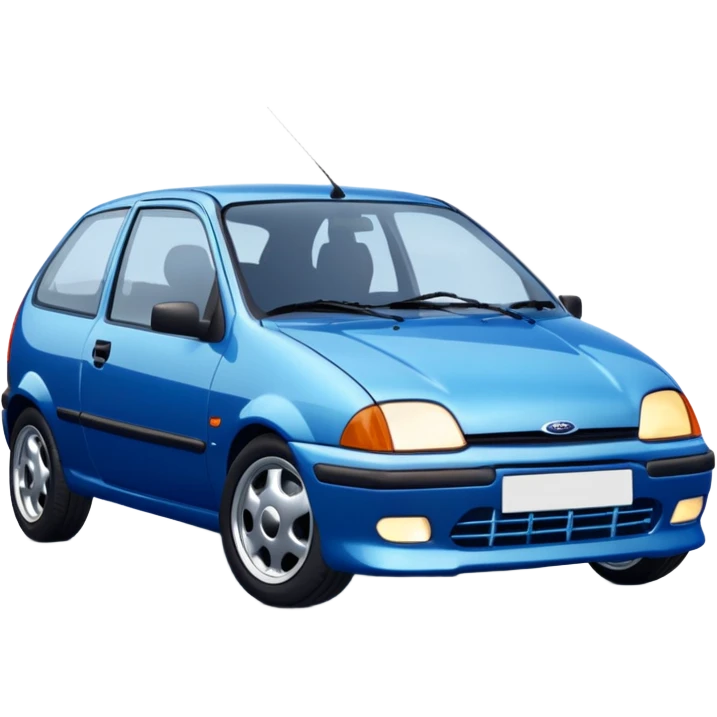 Ford fiesta 1998 MK4 compact emoji