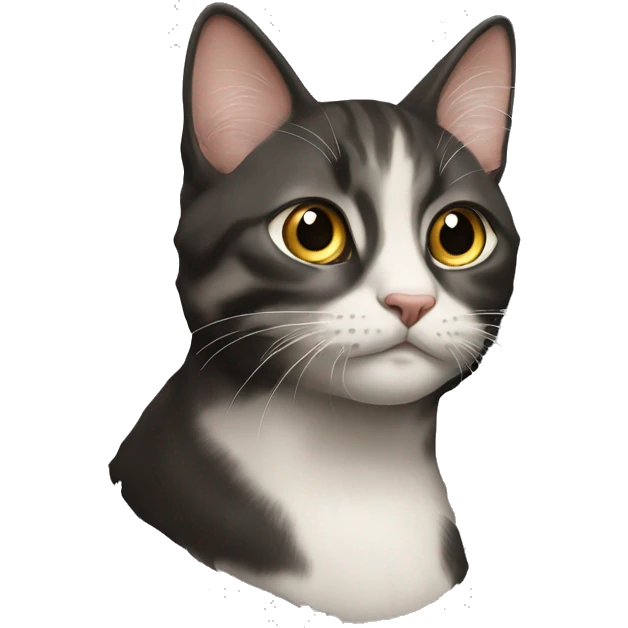 Трехцветная кошка  emoji