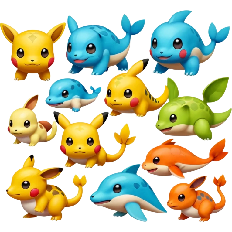 Poke all emoji