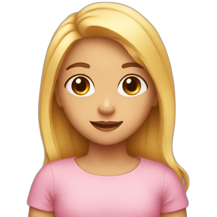 girl's heart emoji