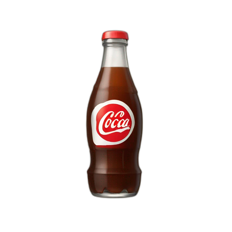 Bouteille de coca emoji