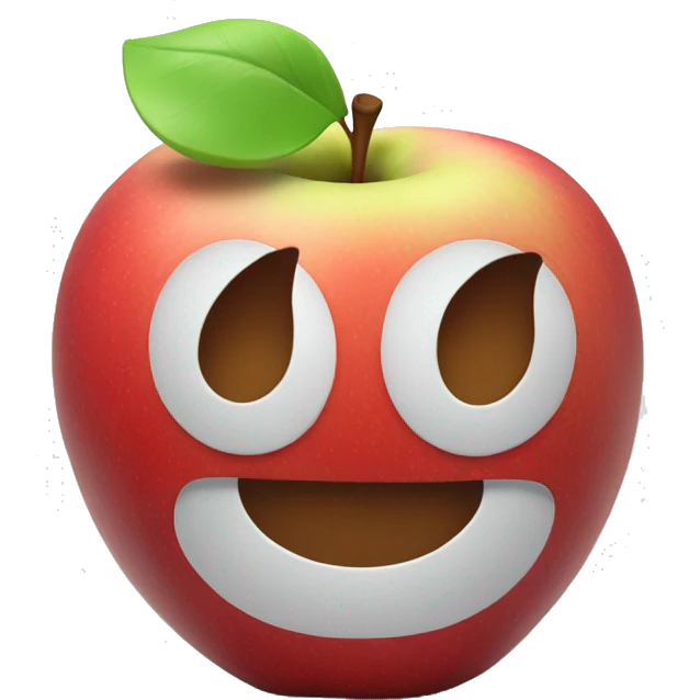 3d Apple  emoji
