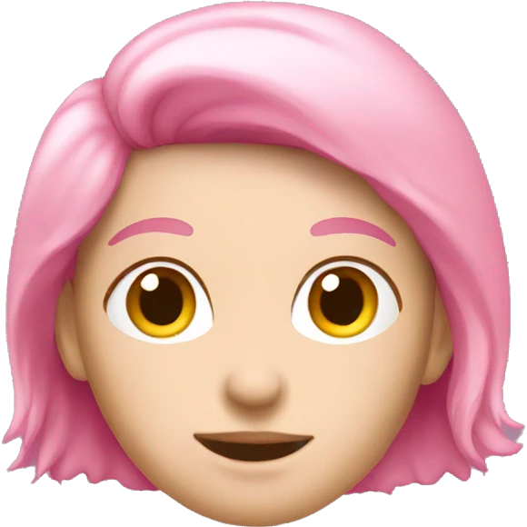 Pink emoji