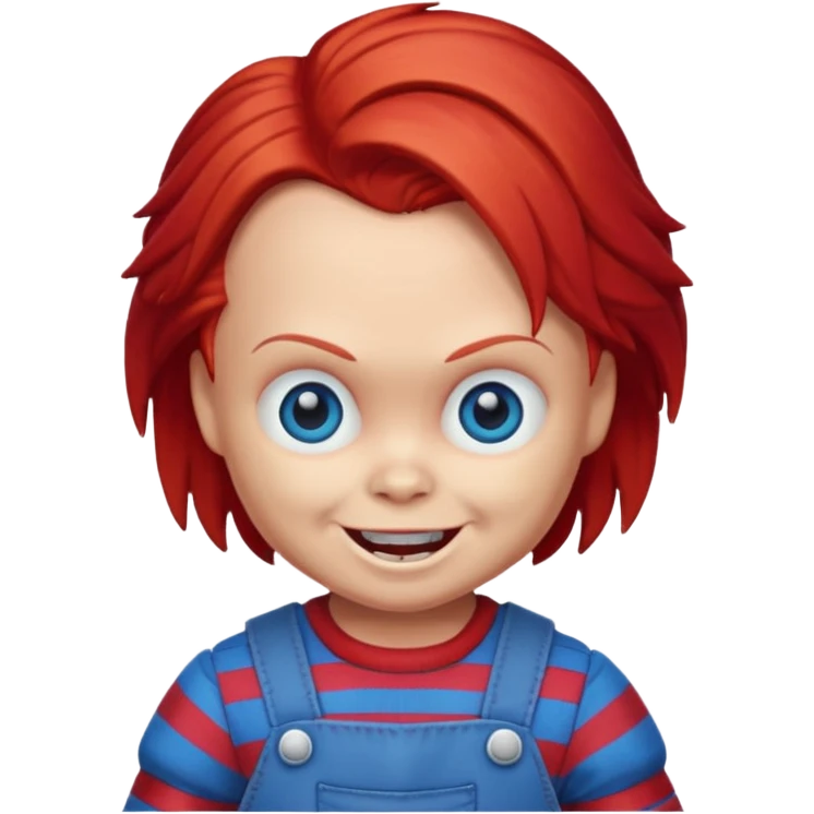 Un emojin de chuky emoji