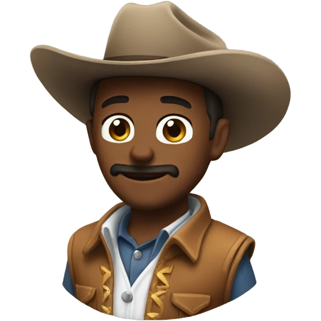 Cowboy heart emoji