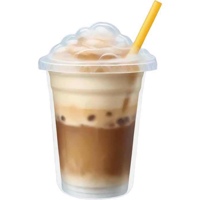 ice latte to go emoji