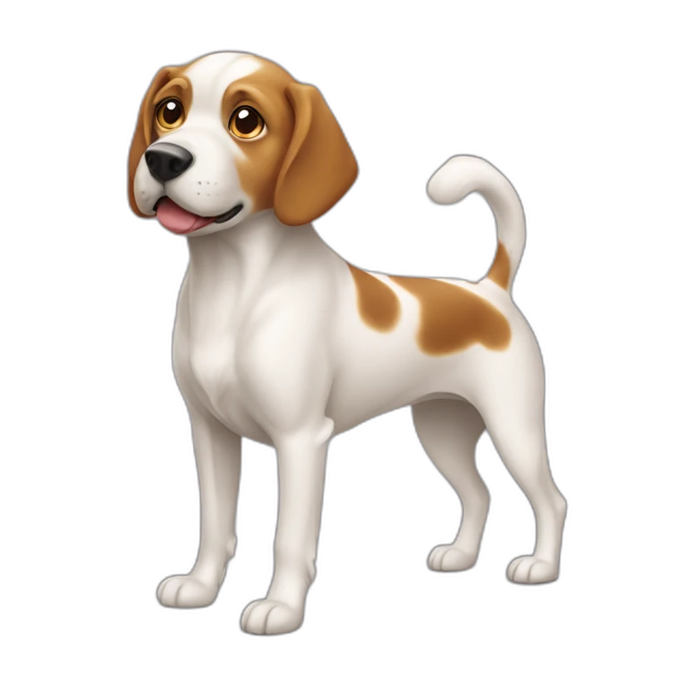 Chien sur âne sur chat emoji