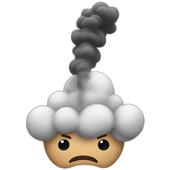 big smoke emoji