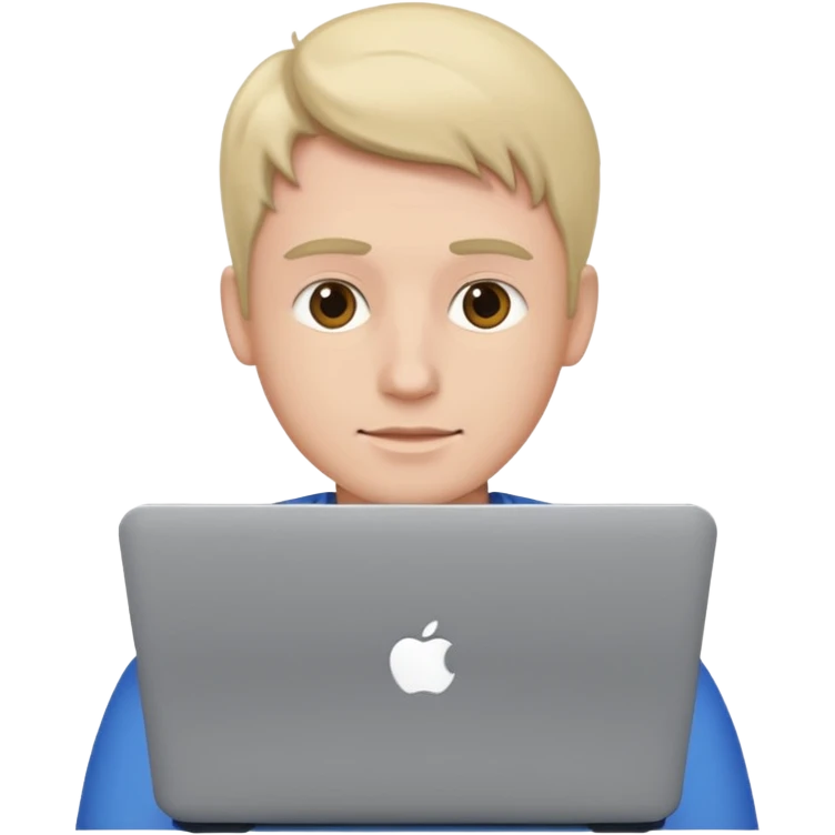 man wiith laptop emoji
