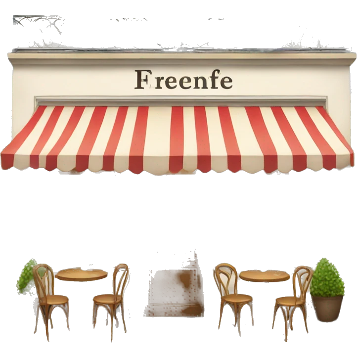 French café  emoji