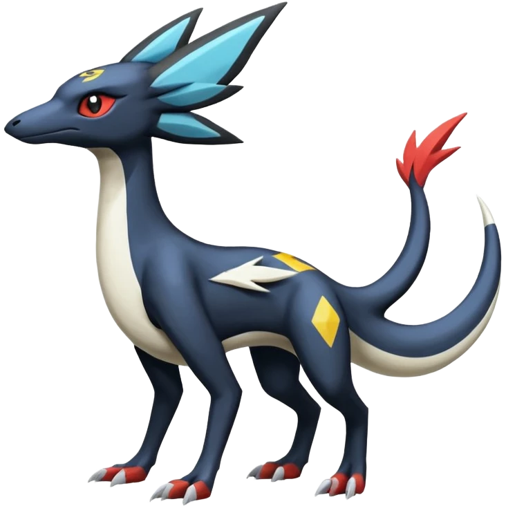 Salandit-Latias-Umbreon-Silvally-fusion (full body) emoji