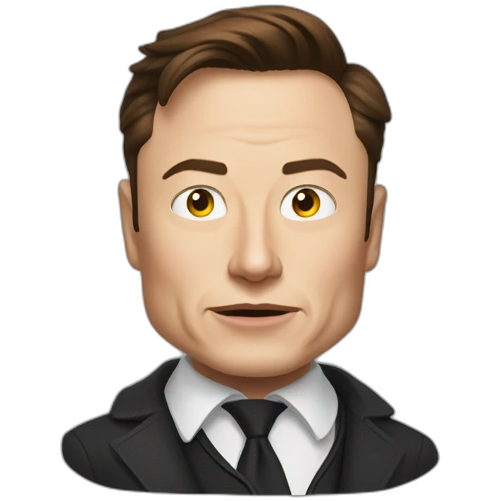 Elon musk diable emoji