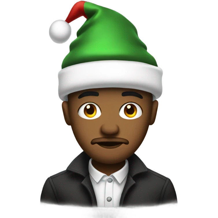 Christmas gangster emoji