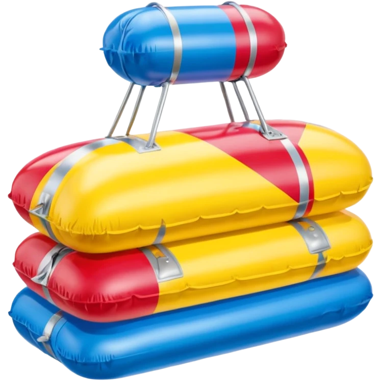  paris SPAM meat jeff koons style inflatable sculpture art painting  emoji