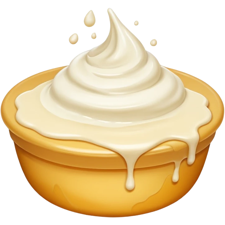 smeared cream emoji