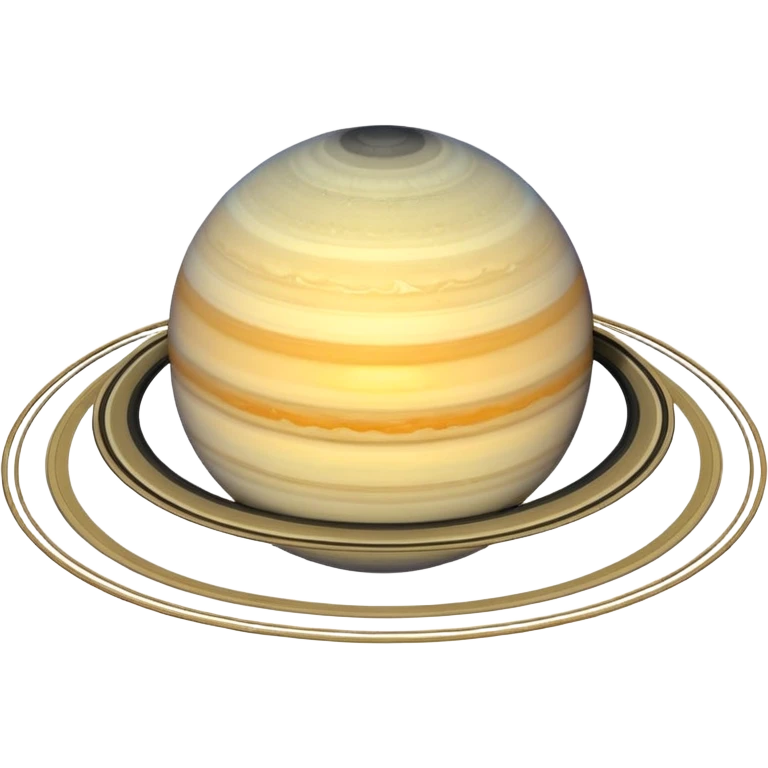 3d style saturn emoji