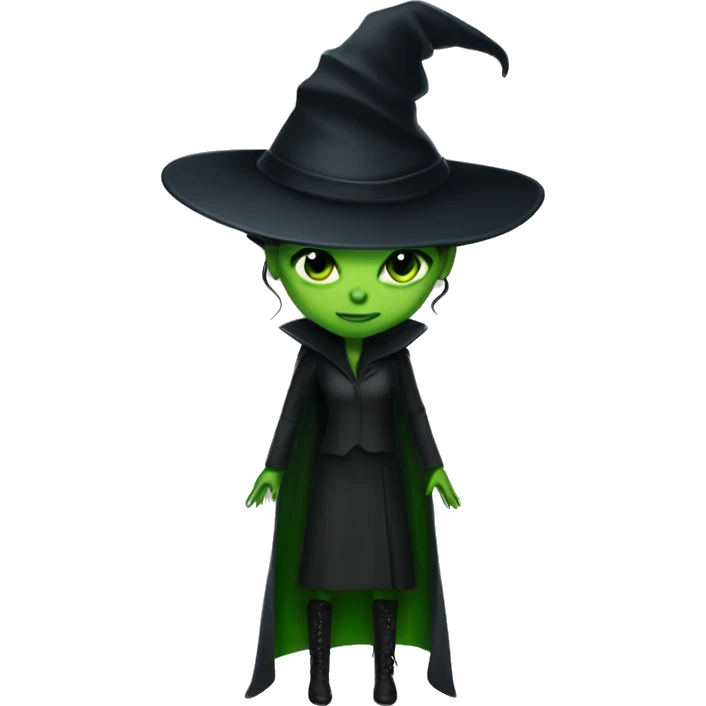Elphaba wicked outfit  emoji