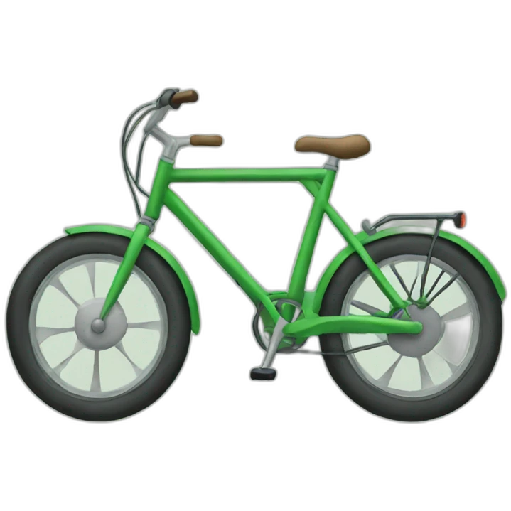 green bike emoji emoji