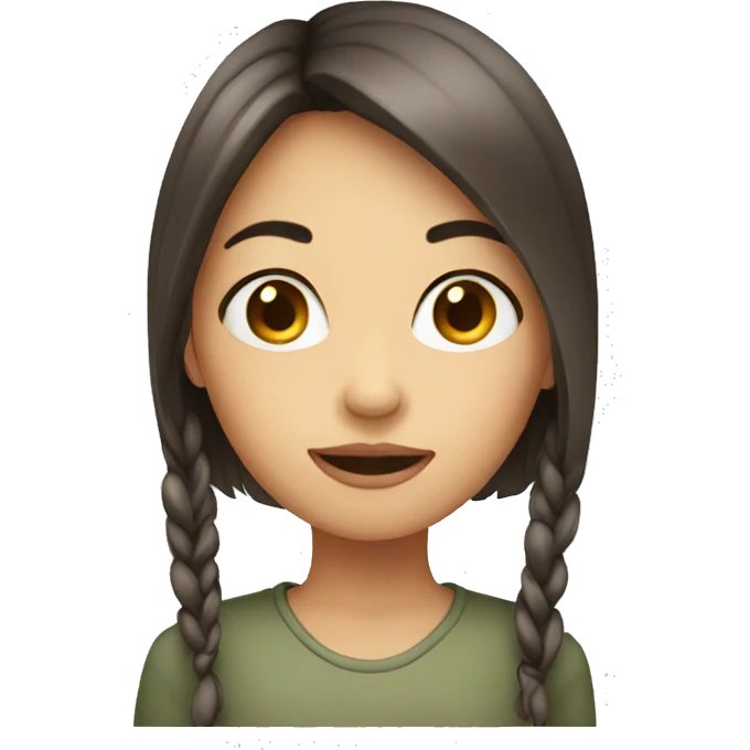 face hide girl emoji