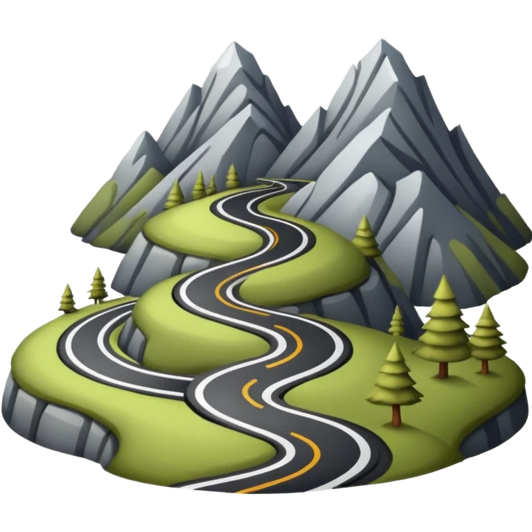 mach mir eine straße in denn bergen emoji