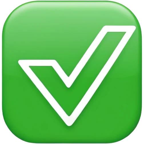 green checkmark symbol emoji