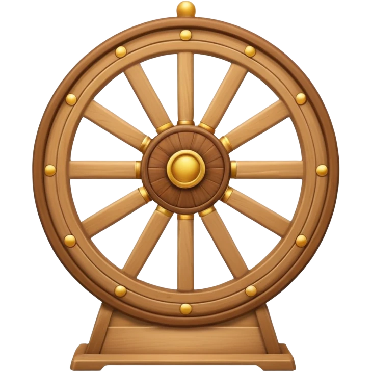 beige roue de la chance emoji