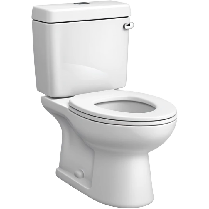 modern white toilet emoji
