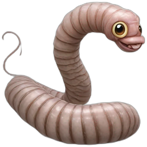 Lagarfljót Worm realistic emoji