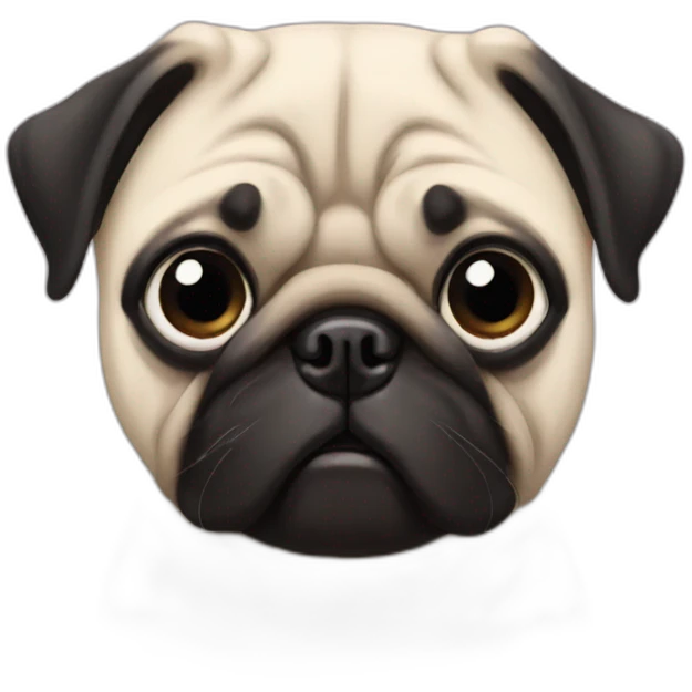 Pug emoji