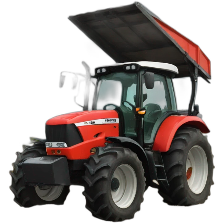 Massey ferguson avec benne emoji