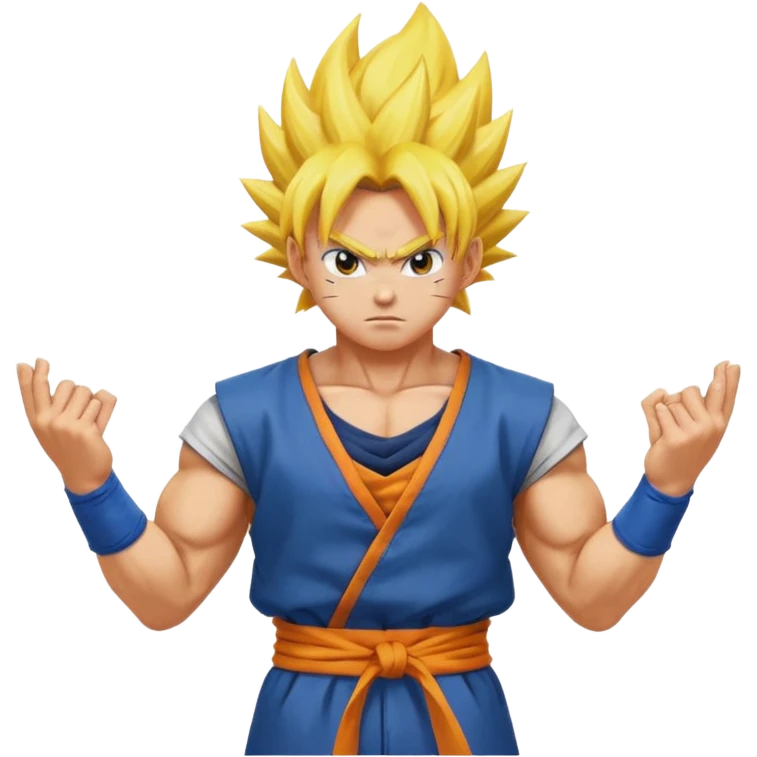 Songoku super sayen emoji