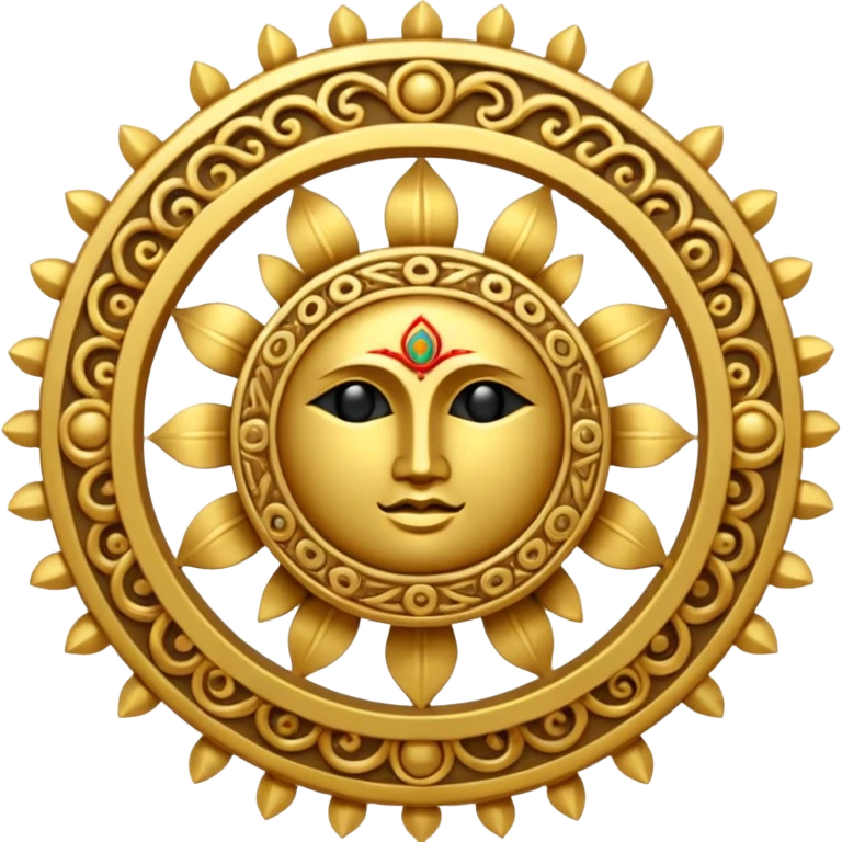 Buddhist dharmachakra emoji