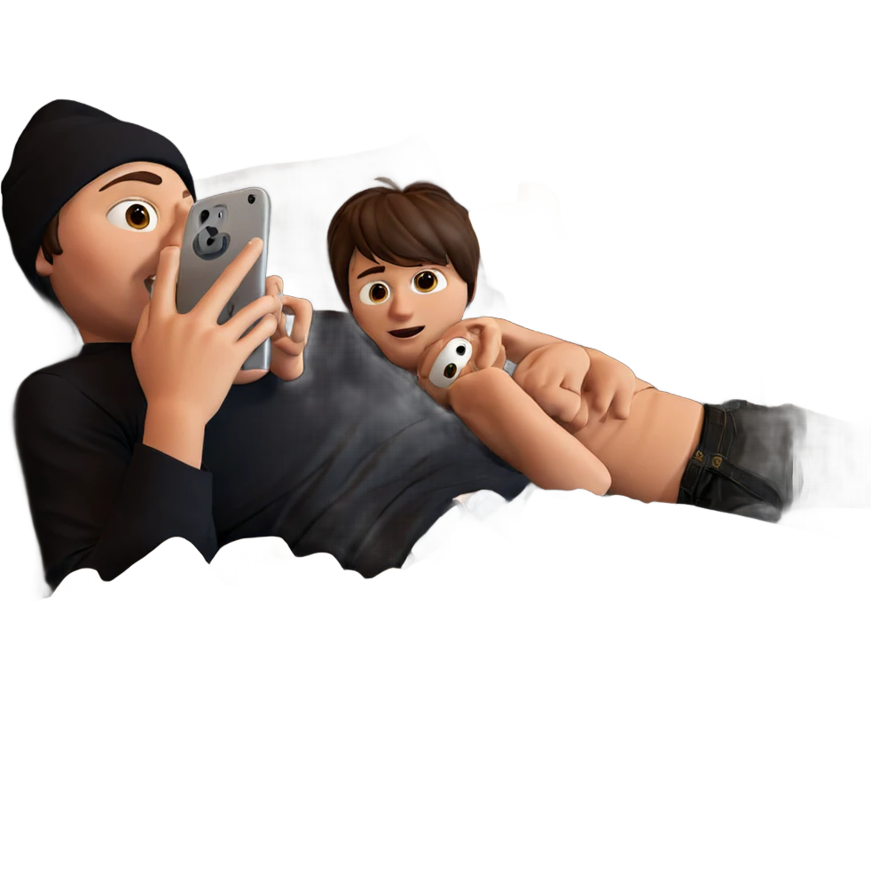 chill vibes on the couch emoji