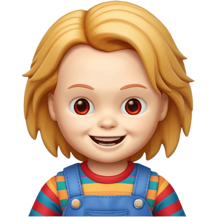 Un emojin de chuky emoji