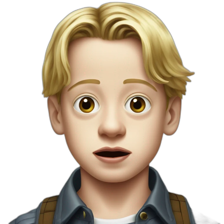 Young macaulay culkin emoji