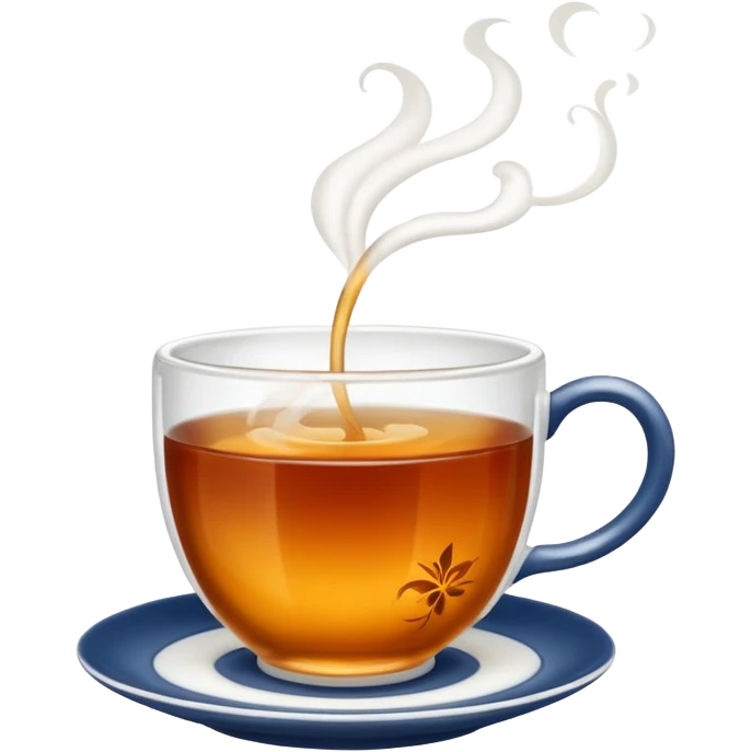 hot tea in a cup  emoji