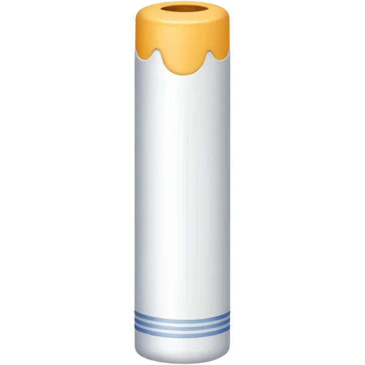 white crayon emoji
