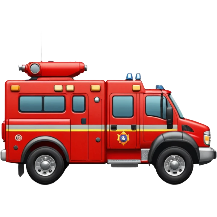 Search & Rescue Truck emoji