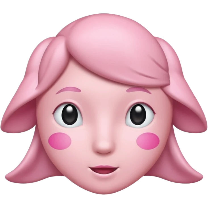 Quiero un lazo de color rosa pastel  emoji