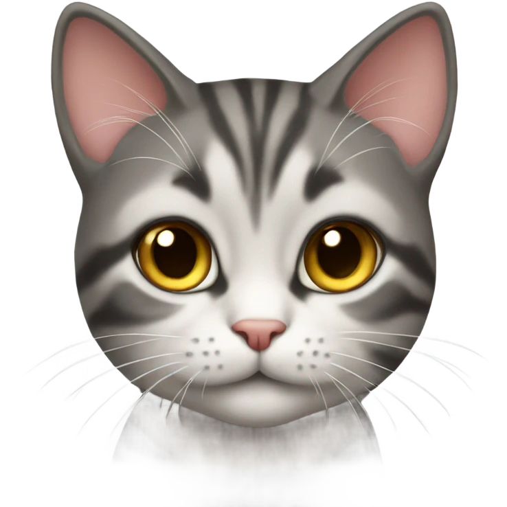 Coquette cute cat emoji