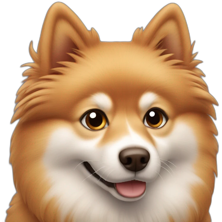 spitz marron emoji