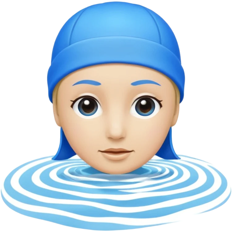 Swimming hat emoji