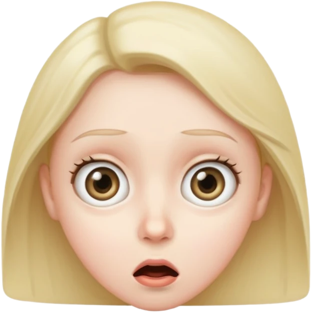 surprised face emoji