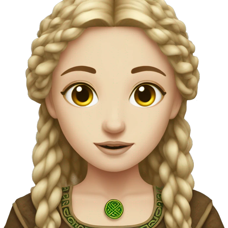 Detailed Maiden Celtic  emoji